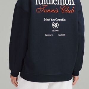 Lululemon Heavyweight Fleece Pullover Tennis Club